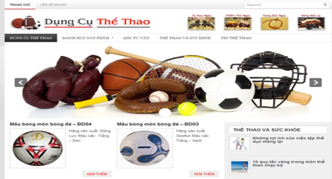 Trang web thể thao